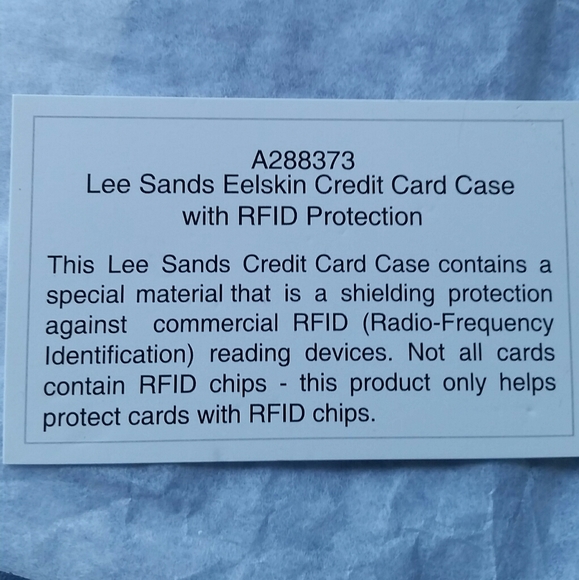 Waller. Eel skin Credit Card Holder - Picture 5 of 9